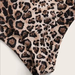 Cheetah print bikini